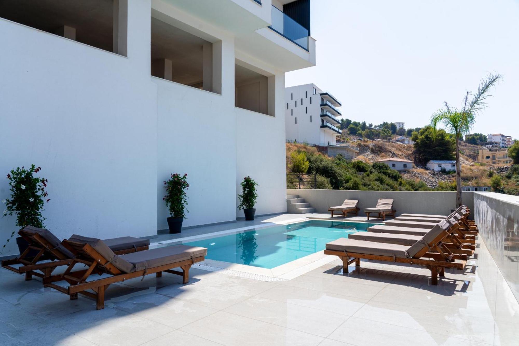 Sea View Apartment Elite2 Σαράντα Εξωτερικό φωτογραφία